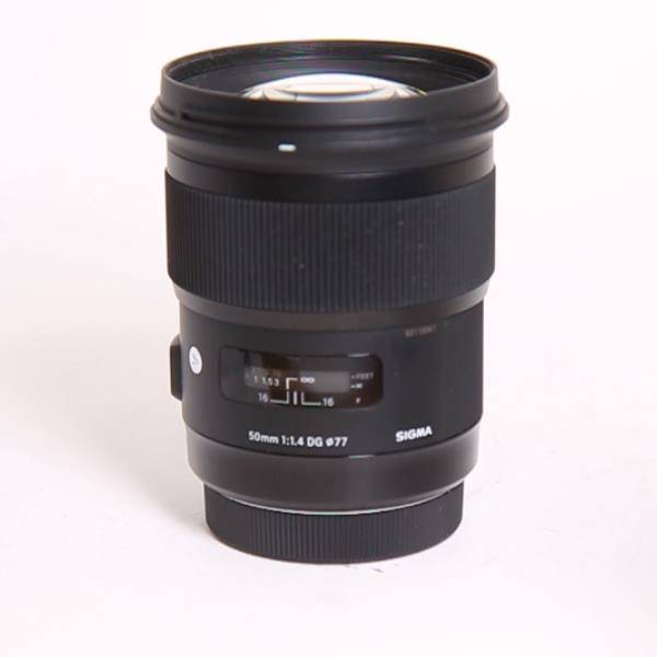Used Sigma 50mm f/1.4 DG HSM Art Lens Canon EF