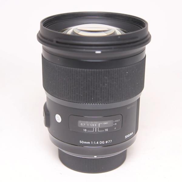 Used Sigma 50mm f/1.4 DG HSM Art Lens Nikon F