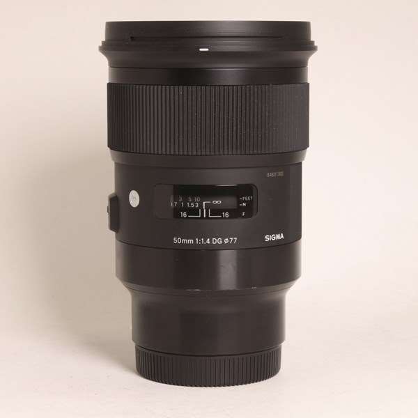 Used Sigma 50mm f/1.4 DG HSM Art Lens Sony E
