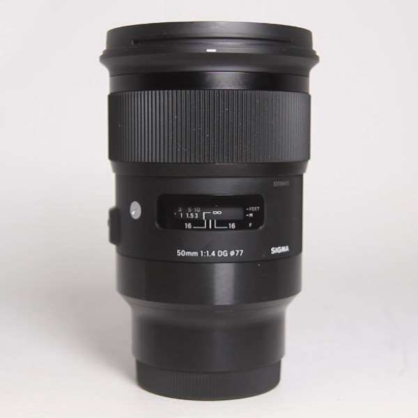 Used Sigma 50mm f/1.4 DG HSM Art Lens Sony E