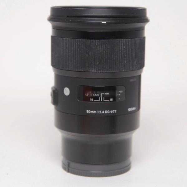 Used Sigma 50mm f/1.4 DG HSM Art Lens Sony E
