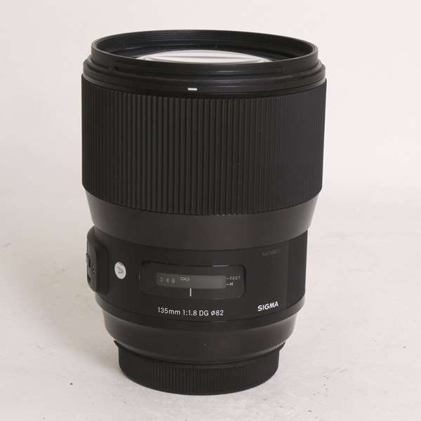 Used Sigma 135mm f/1.8 DG HSM Art Lens Canon EF