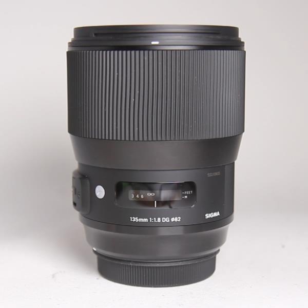 Used Sigma 135mm f/1.8 DG HSM Art Lens Canon EF