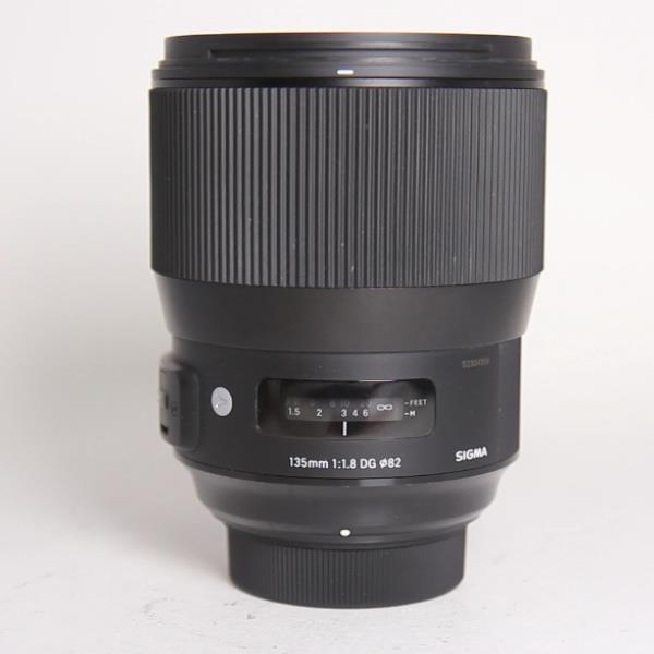 Used Sigma 135mm f/1.8 DG HSM Art Lens Nikon F