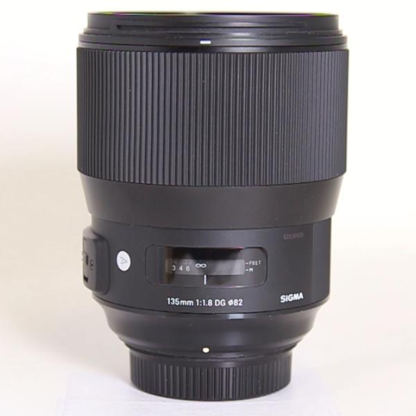 Used Sigma 135mm f/1.8 DG HSM Art Lens Nikon F
