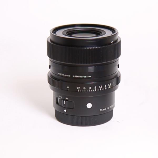 Used Sigma 65mm f/2 DG DN Contemporary Lens For Sony E