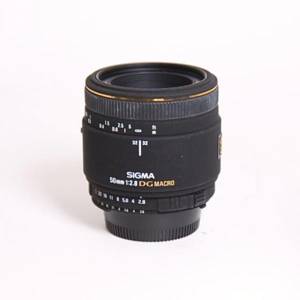 Used Sigma 50mm f/2.8 EX DG Macro - Nikon Fit