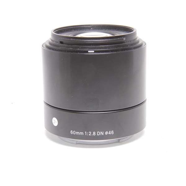 Used Sigma 60mm f/2.8 DN - Black - Sony E-Mount