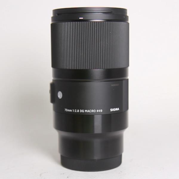 Used Sigma 70mm f/2.8 DG Macro Art Lens Sony E