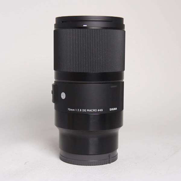 Used Sigma 70mm f/2.8 DG Macro Art Lens Sony E
