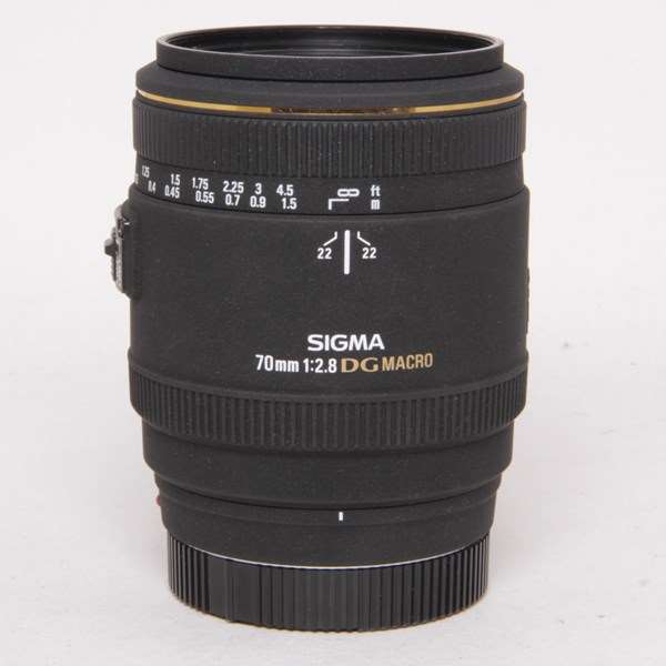 Used Sigma 70mm f/2.8 EX DG Macro - Sony Fit