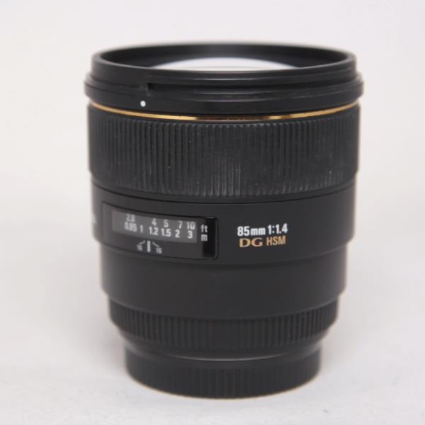 Used Sigma 85mm F1.4 EX DG HSM - Canon Fit