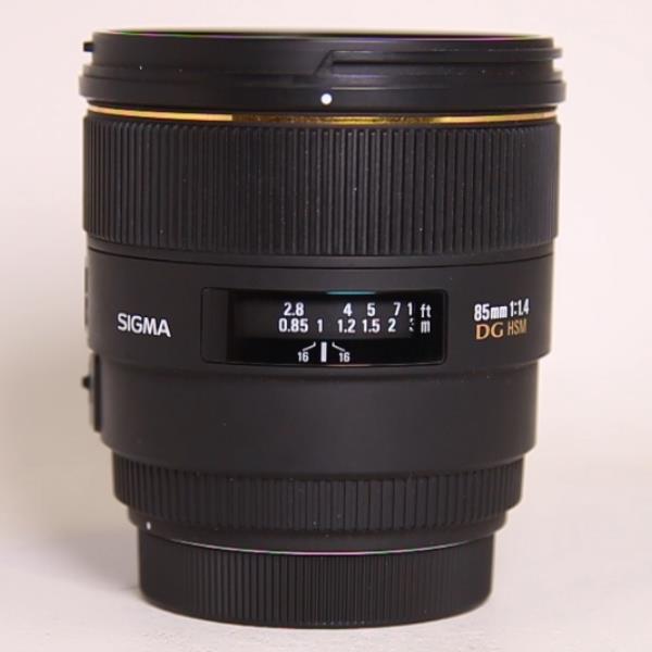 Used Sigma 85mm F1.4 EX DG HSM - Canon Fit