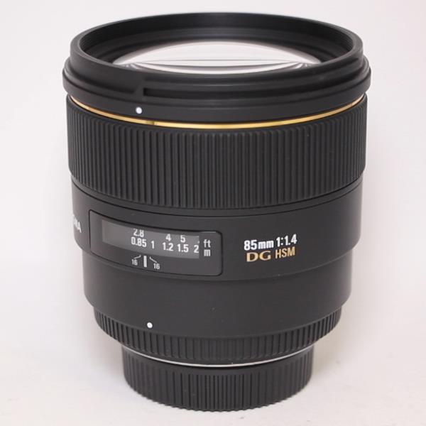Used Sigma 85mm f/1.4 EX DG HSM - Nikon Fit
