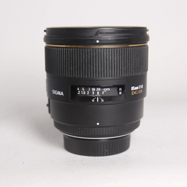 Used Sigma 85mm f/1.4 EX DG HSM - Nikon Fit
