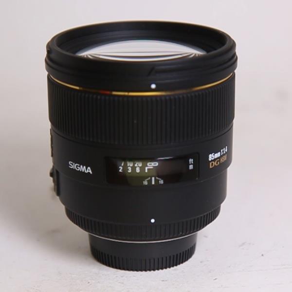 Used Sigma 85mm f/1.4 EX DG HSM - Nikon Fit