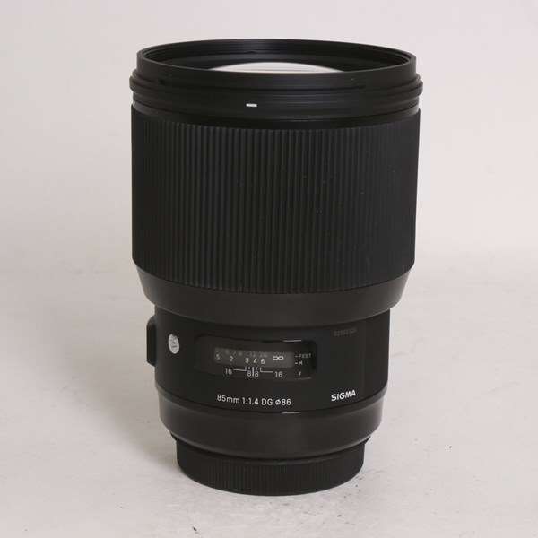 Used Sigma 85mm f/1.4 DG HSM Art Lens Canon EF