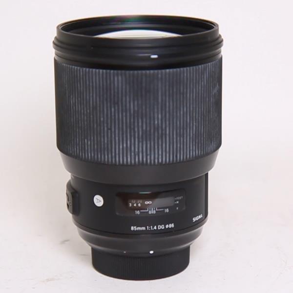 Used Sigma 85mm f/1.4 DG HSM Art Lens Nikon F