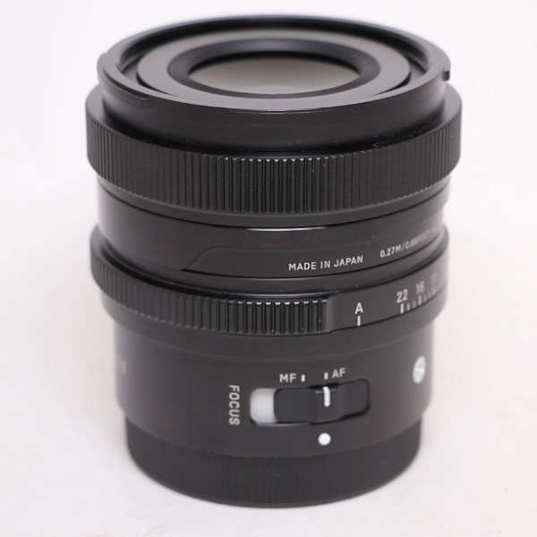 Used Sigma 35mm f/2 DG Contemporary Lens Black for Sony E
