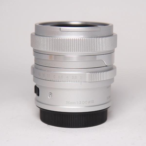 Used Sigma 35mm f/2 DG Contemporary Lens Silver for L Mount