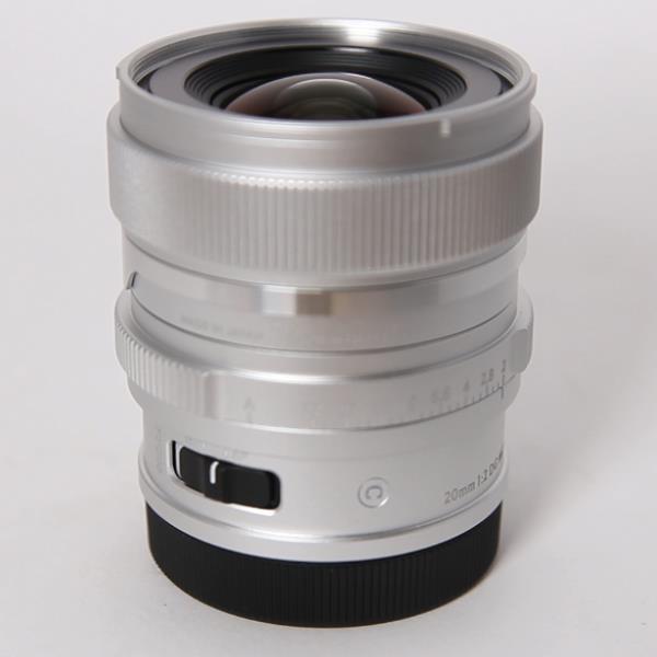 Used Sigma 20mm f/2 DG Contemporary Lens Silver for L Mount