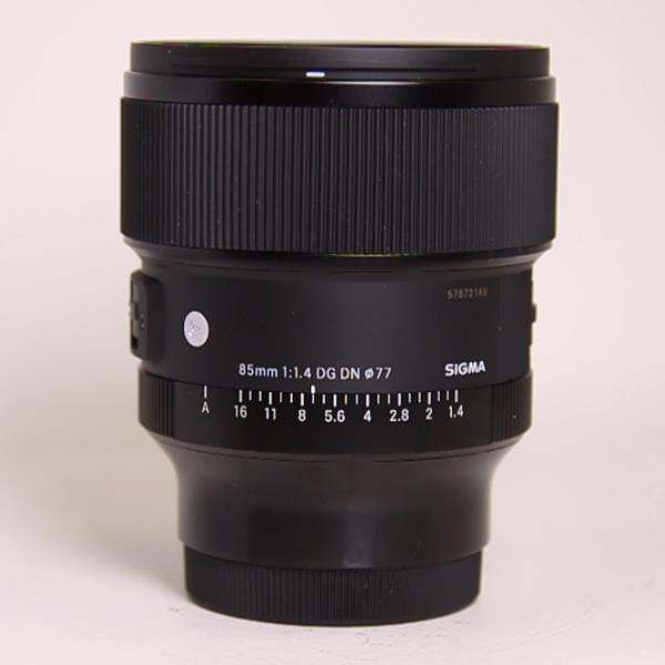 Used Sigma 85mm f/1.4 DG DN Art Lens Sony E