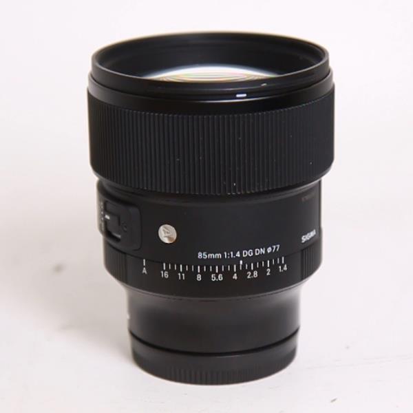 Used Sigma 85mm f/1.4 DG DN Art Lens Sony E