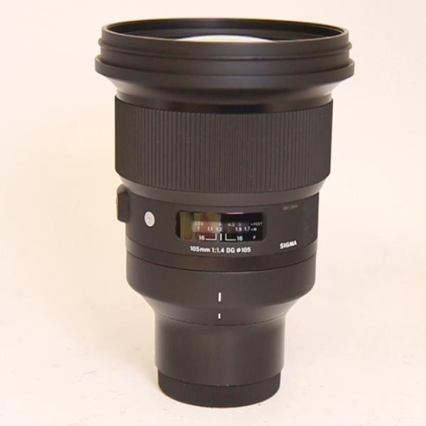 Used Sigma 105mm f/1.4 DG HSM Art Lens Sony E