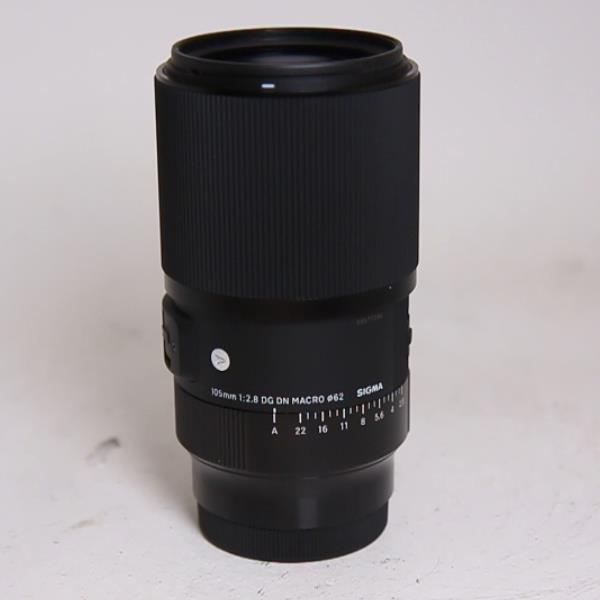 Used Sigma 105mm f/2.8 DG DN Macro Art Lens Sony FE