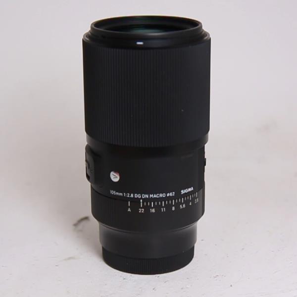 Used Sigma 105mm f/2.8 DG DN Macro Art Lens Sony FE