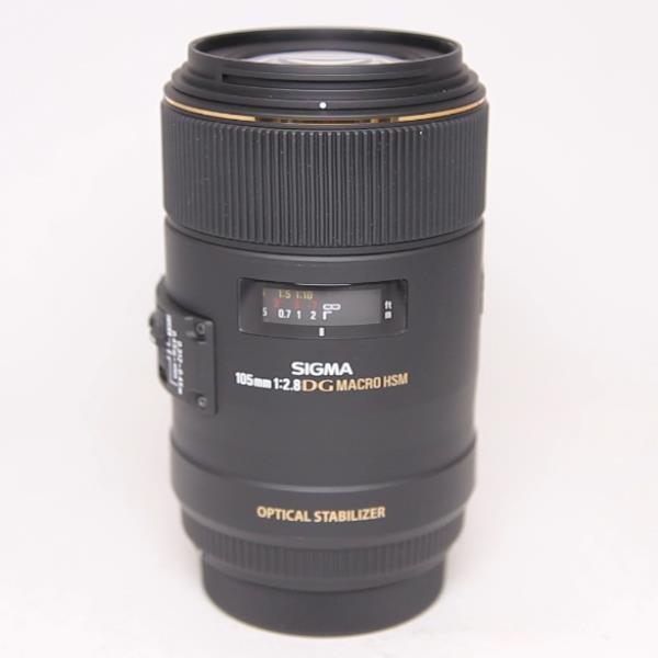 Used Sigma 105mm f/2.8 EX DG OS HSM Macro Lens Canon EF