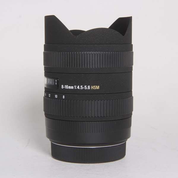 Used Sigma 8-16mm f/4.5-5.6 DC HSM Lens Canon EF