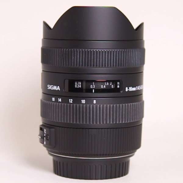 Used Sigma 8-16mm f/4.5-5.6 DC HSM Lens Canon EF