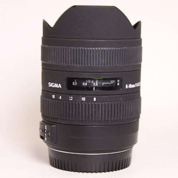 Used Sigma 8-16mm f/4.5-5.6 DC HSM Lens Canon EF