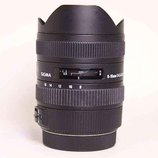 Used Sigma 8-16mm f/4.5-5.6 DC HSM Lens Canon EF