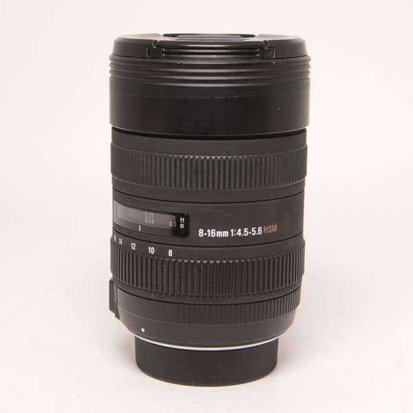 Used Sigma 8-16mm f/4.5-5.6 DC HSM Lens Nikon F
