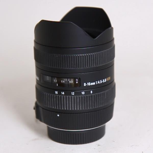 Used Sigma 8-16mm f/4.5-5.6 DC HSM Lens Nikon F