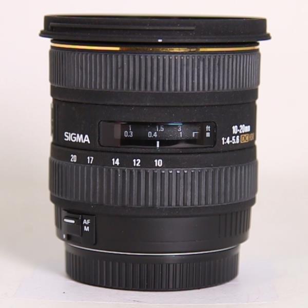 Used Sigma 10-20mm f/4-5.6 EX DC HSM - Canon Fit