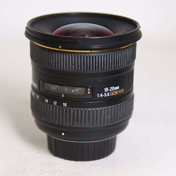 Used Sigma 10-20mm f/4-5.6 EX DC HSM - Nikon Fit