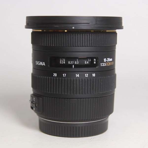 Used Sigma 10-20mm f/3.5 EX DC HSM Lens Canon EF