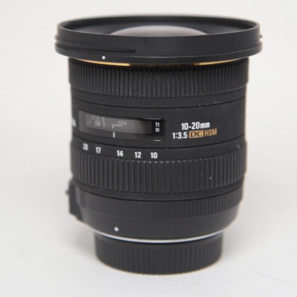 Used Sigma 10-20mm f/3.5 EX DC HSM Lens Canon EF