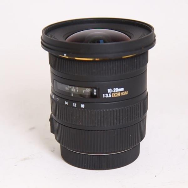 Used Sigma 10-20mm f/3.5 EX DC HSM Lens Canon EF