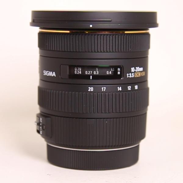 Used Sigma 10-20mm f/3.5 EX DC HSM Lens Canon EF