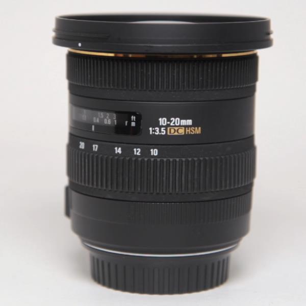 Used Sigma 10-20mm f/3.5 EX DC HSM Lens Canon EF