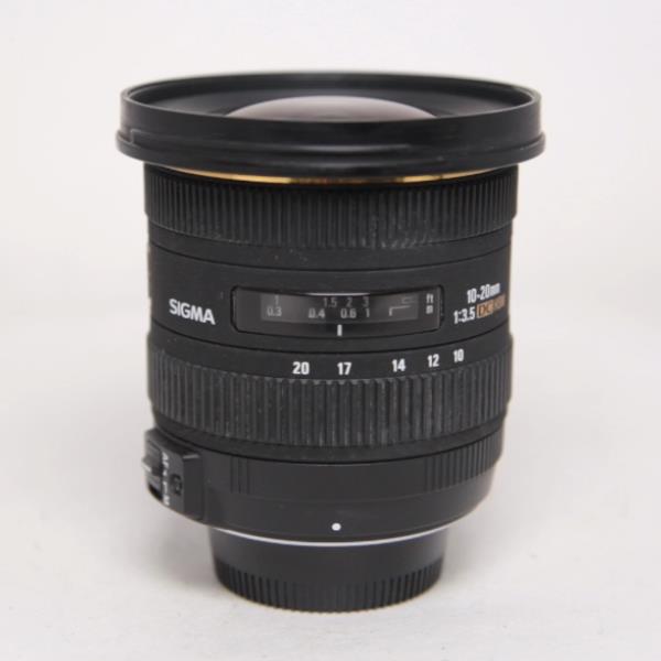 Used Sigma 10-20mm f/3.5 EX DC HSM Lens Nikon F