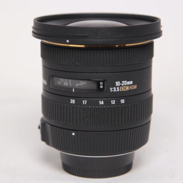 Used Sigma 10-20mm f/3.5 EX DC HSM Lens Nikon F