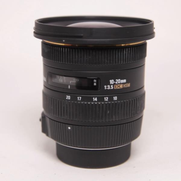 Used Sigma 10-20mm f/3.5 EX DC HSM Lens Nikon F