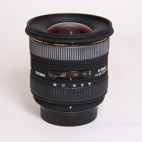 Used Sigma 10-20mm f/3.5 EX DC HSM Lens Nikon F