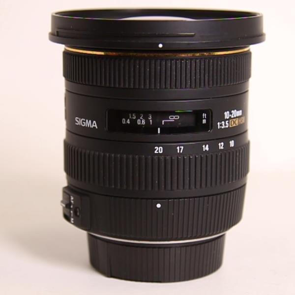 Used Sigma 10-20mm f/3.5 EX DC HSM Lens Nikon F
