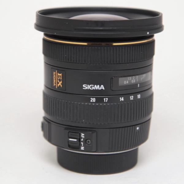 Used Sigma 10-20mm f/3.5 EX DC HSM Lens Nikon F